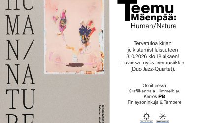 Kirjan julkistamistilaisuus: Teemu Mäenpää: Human/Nature 3.10.